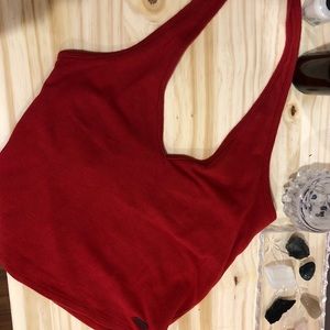 HOLLISTER red halter top